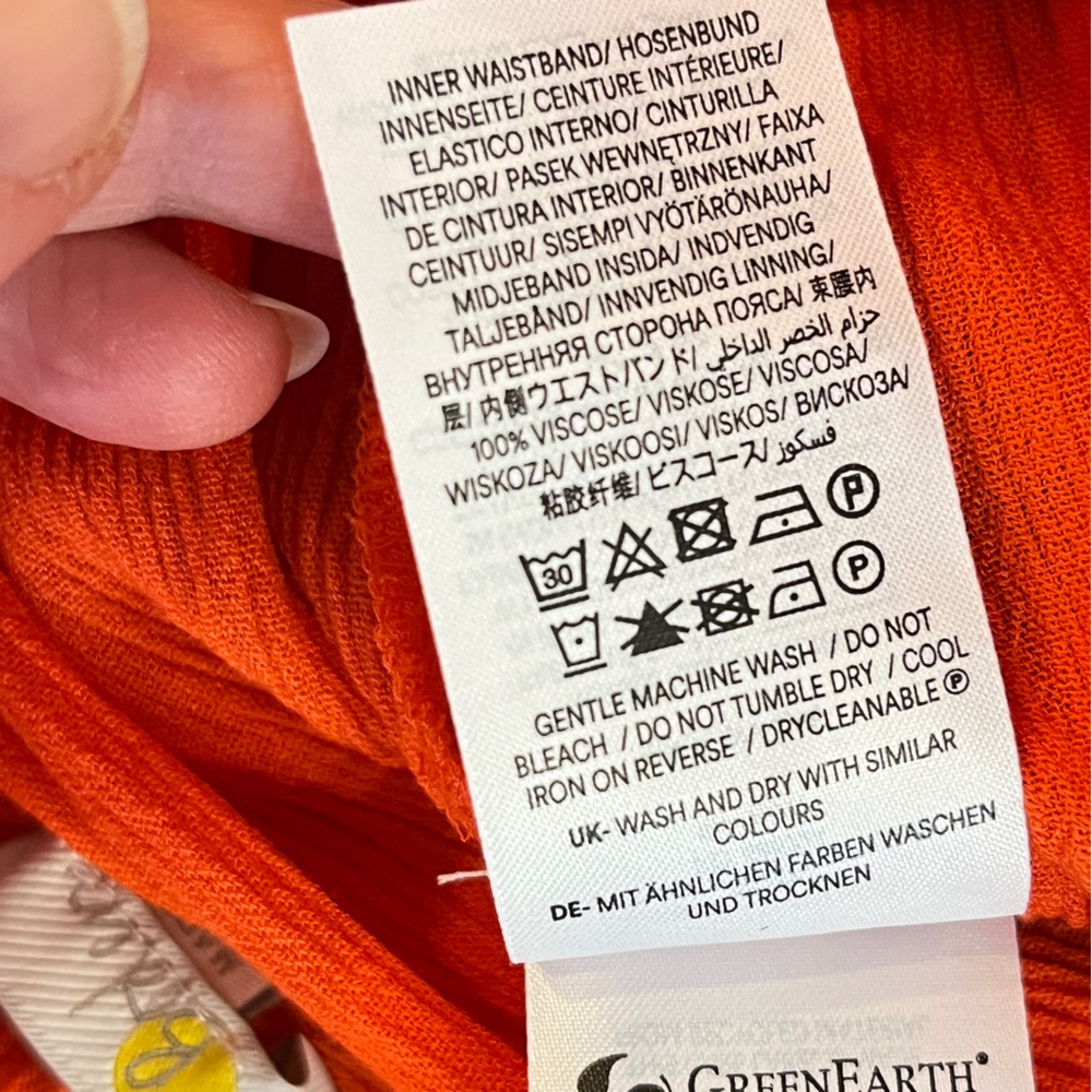 Boden Women's Wide Leg Pants - Vibrant Orange - Picture 9 of 15